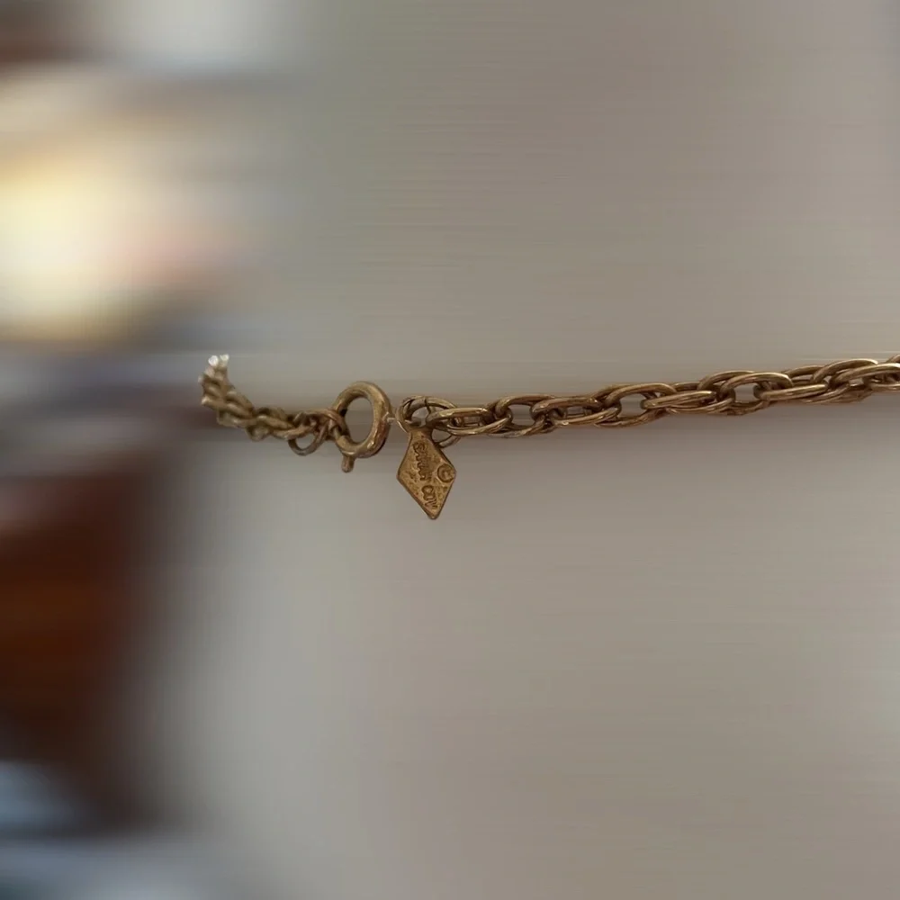 Vintage Sarah Coventry Stained Glass Necklace - Picture 4 of 7